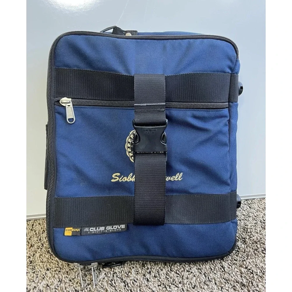 CLUB GLOVE PiggyBack‎ II / 3 in 1 Detachable Rolling Duffel with Backpack / Blue